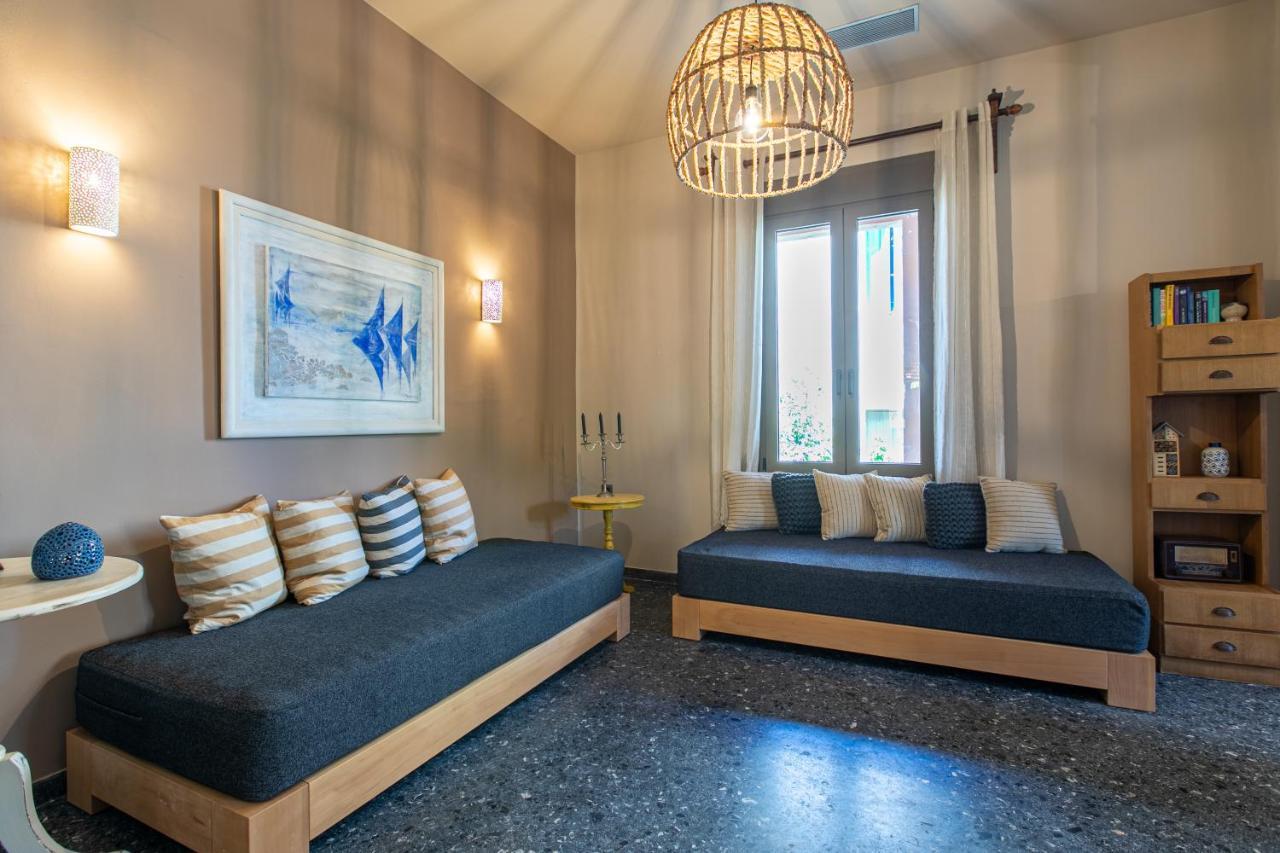 Casa Di Batsi Apartman Hriszí Aktí Haniá Kültér fotó
