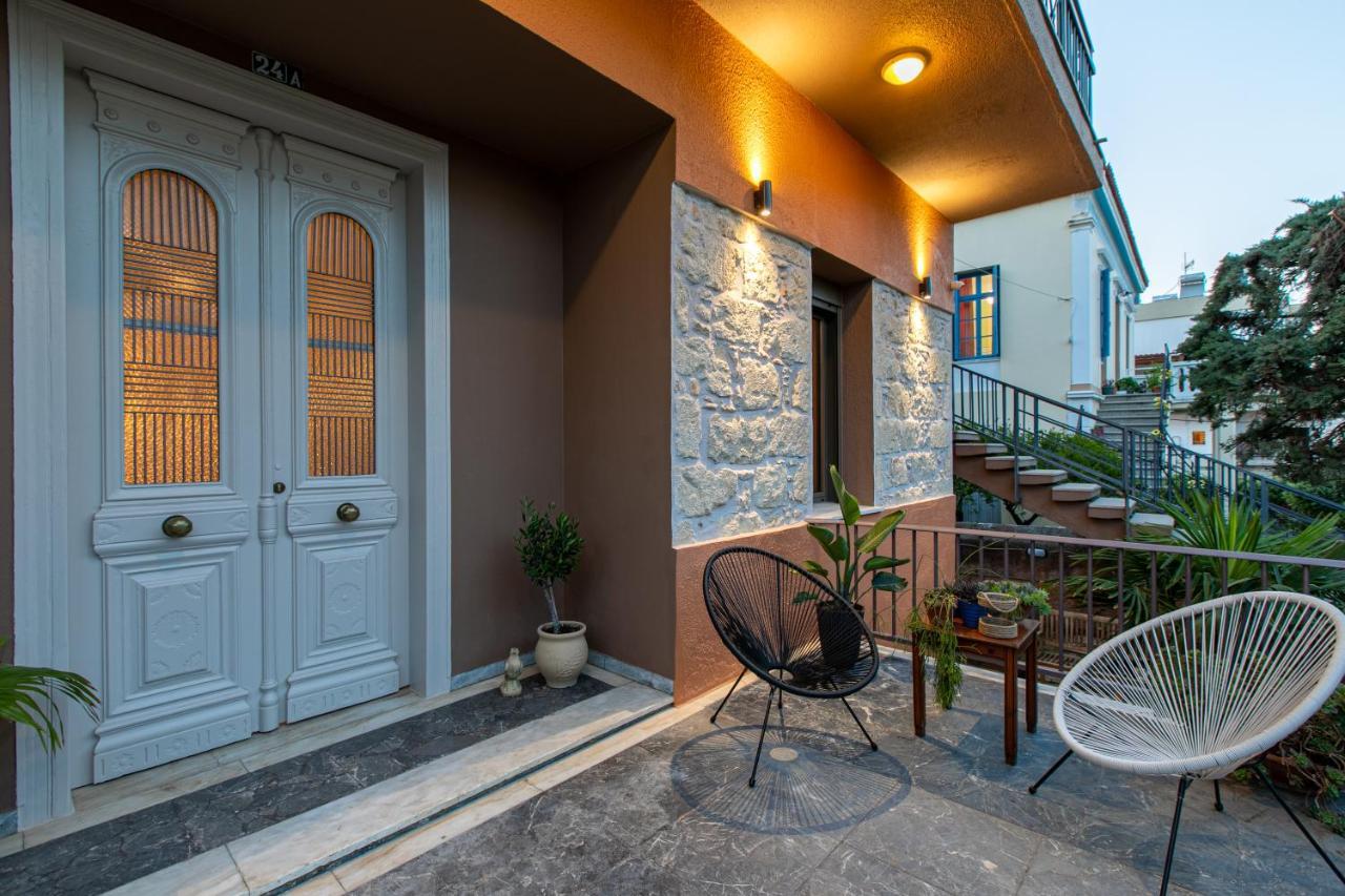 Casa Di Batsi Apartman Hriszí Aktí Haniá Kültér fotó